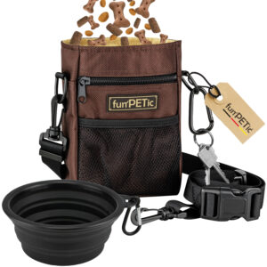 funPETic® Futterbeutel Advanced + Faltbarer Napf aus Silikon