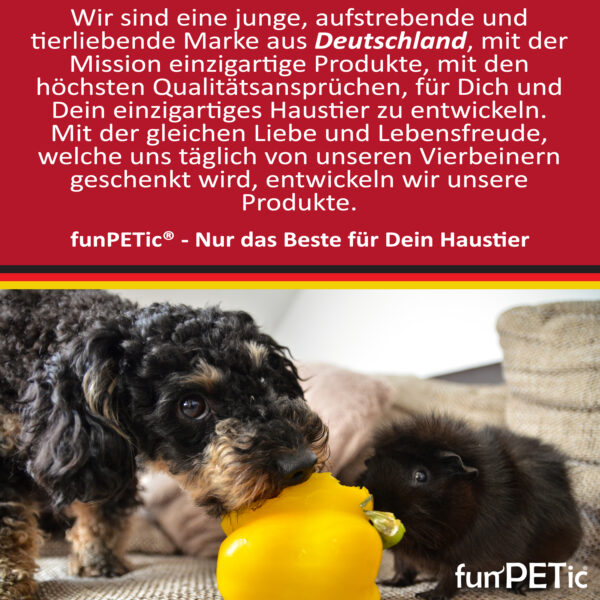 funPETic® Hundegeschirr Essential - Rot (Berry Red) – Bild 7